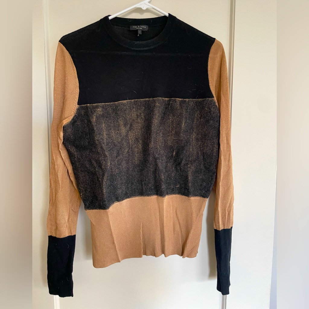 Rag & Bone Two Tone Sweater